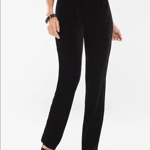 Chico’s Travelers black no tummy pants 2 (L/12)